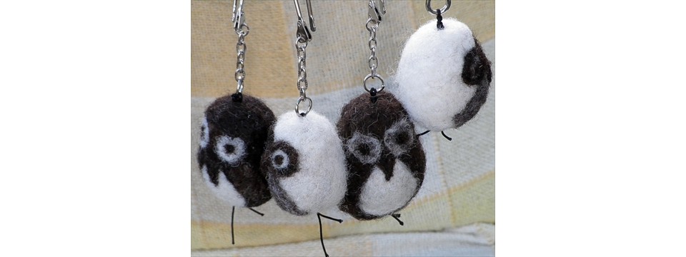Owl keyrings