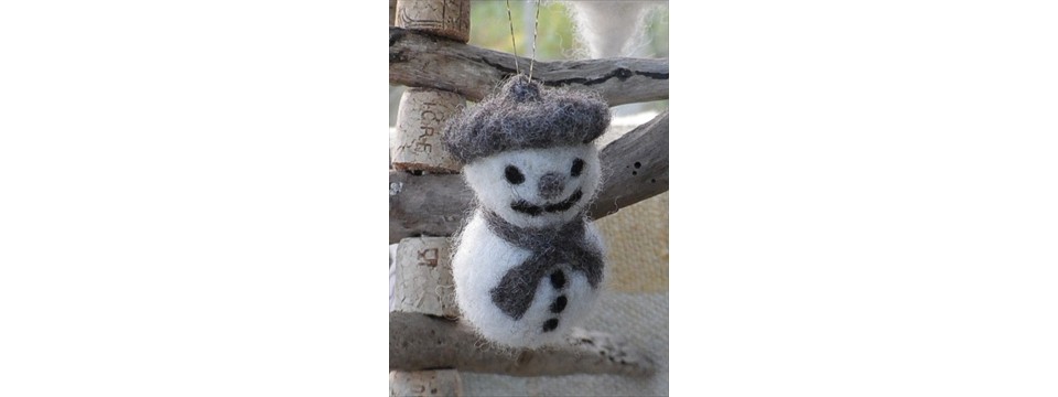 Beret Snowman